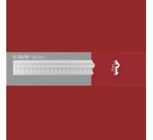 Плинтус потолочный полистиролD204-65 (45)