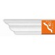 Плинтус потолочный без орнамента DP2212