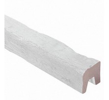 Декоративная балка TIROL (белая) 200х130х4000