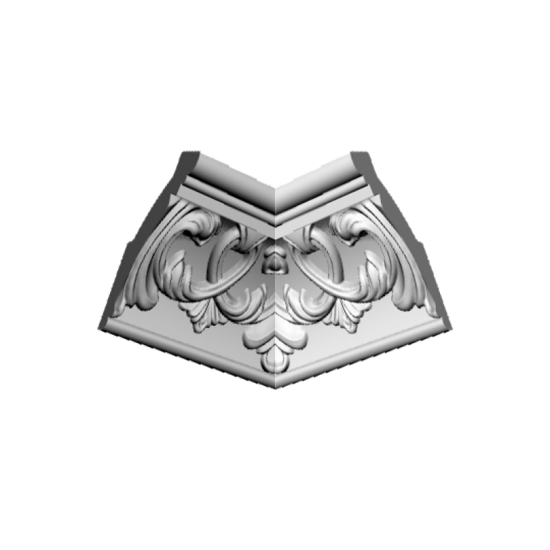 GP-28 уголки к потолочному плинтусу