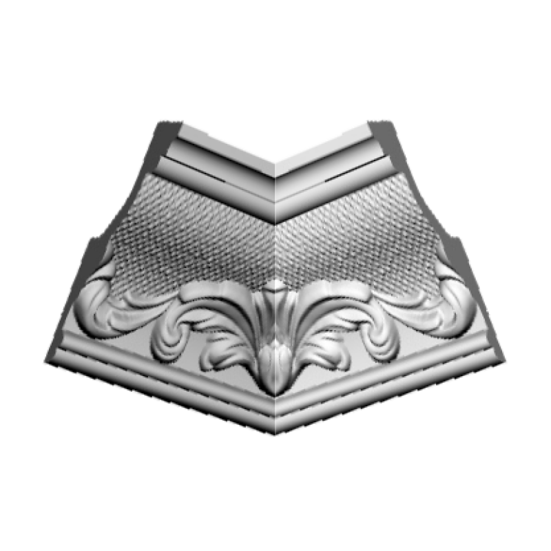 GP-33 уголки к потолочному плинтусу