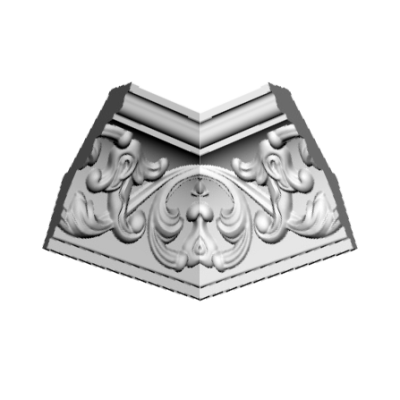 GP-34 уголки к потолочному плинтусу