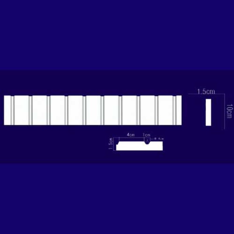Молдинг без орнамента AD358