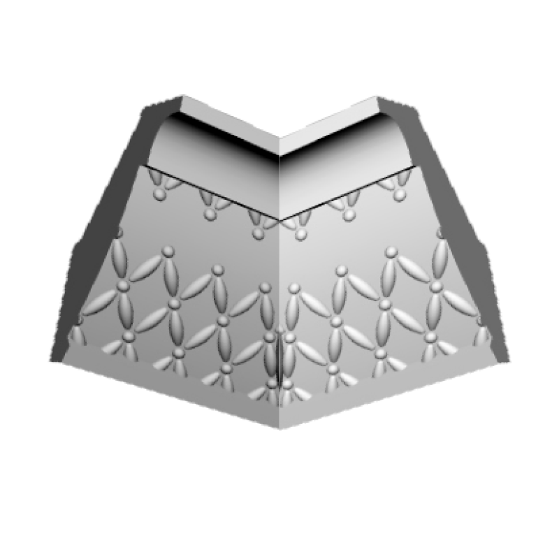 GP-35 уголки к потолочному плинтусу