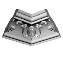 GP36 уголки к потолочному плинтусу