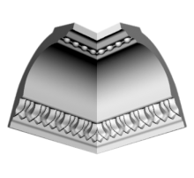 GP42 уголки к потолочному плинтусу