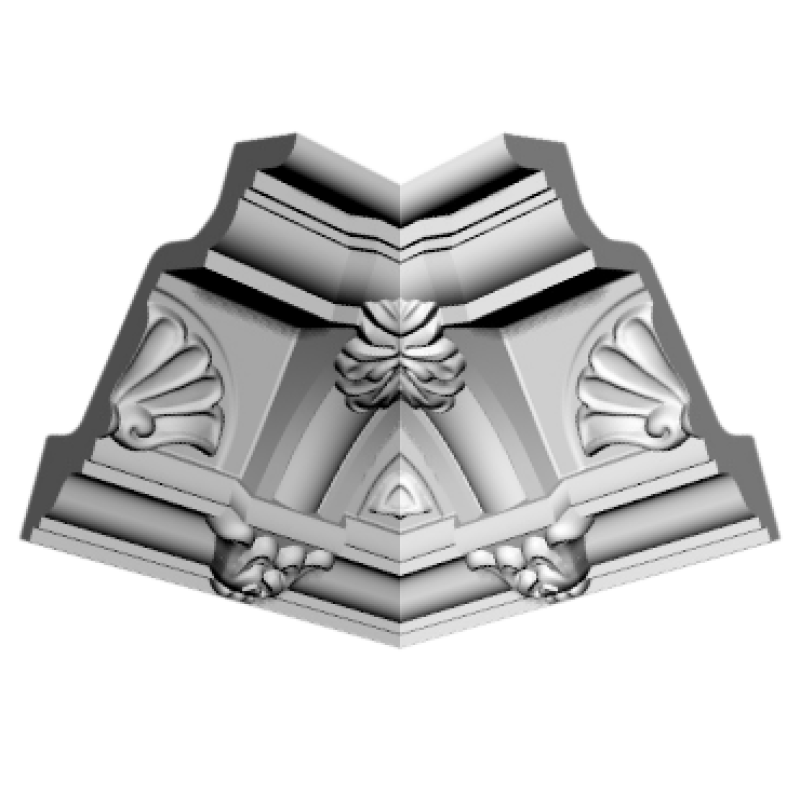 GP-43 уголки к потолочному плинтусу