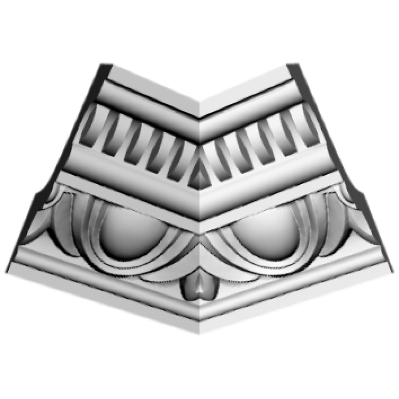 GP-45 уголки к потолочному плинтусу