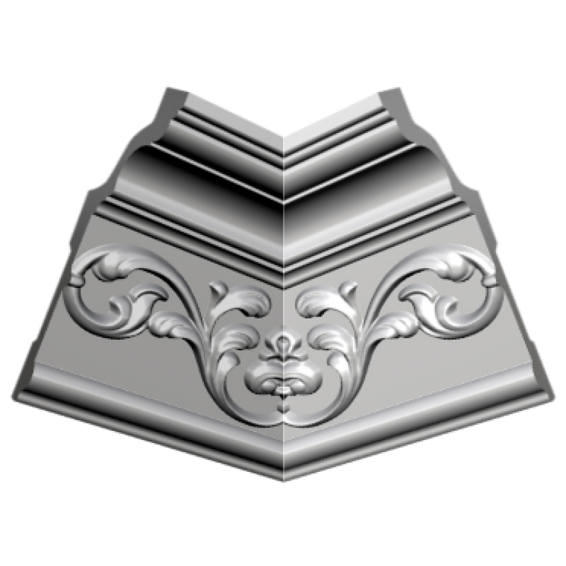 GP-52 уголки к потолочному плинтусу