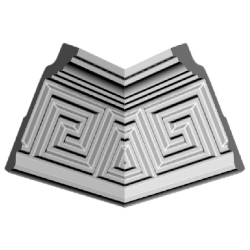 GP-58 уголки к потолочному плинтусу