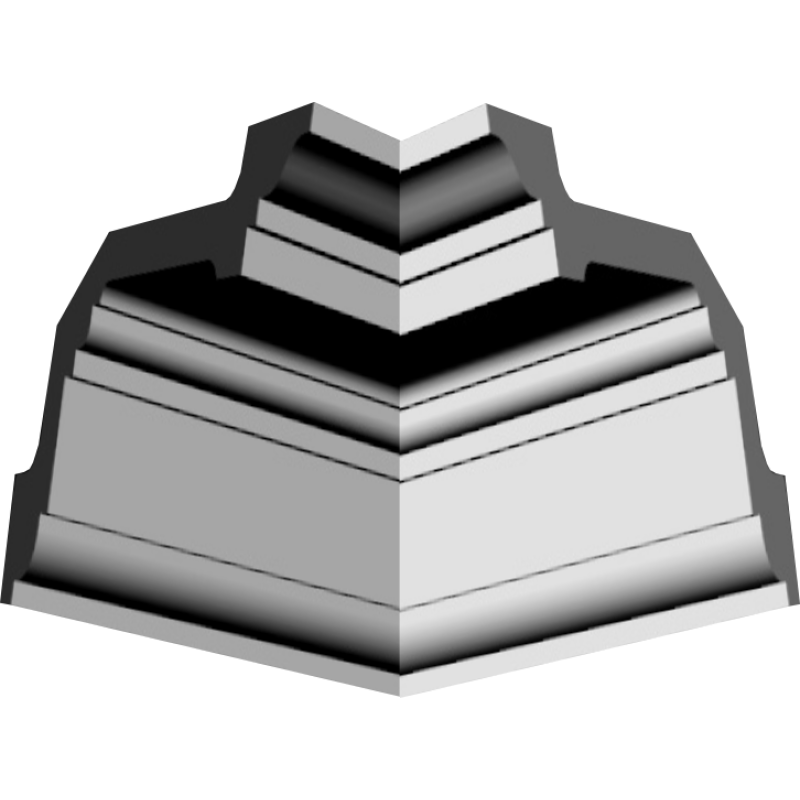 Уголки к потолочному плинтусу GP69