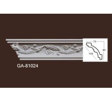 Карниз из полиуретана с онаментом 81024