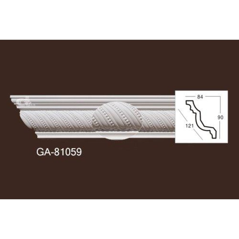 Карниз из полиуретана с онаментом 81059