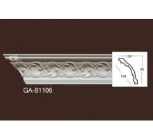Карниз из полиуретана гладкий 81106