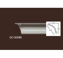 Карниз из полиуретана гладкий 83086