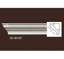 Карниз из полиуретана гладкий 83107