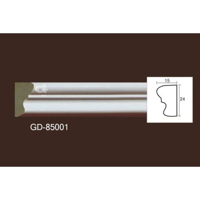Молдинг без орнамента 85001