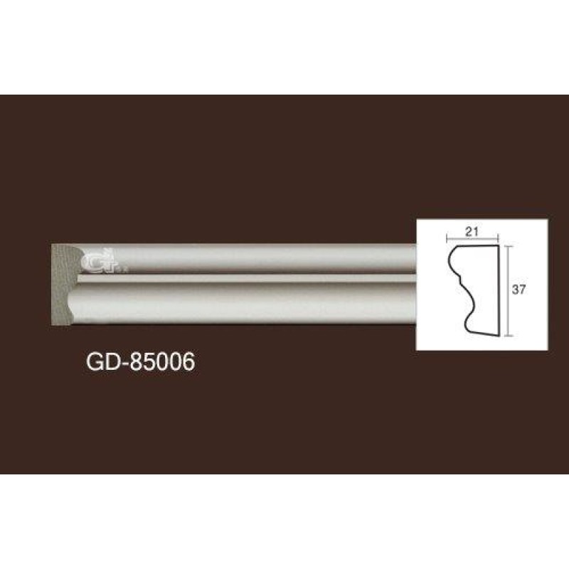 Молдинг без орнамента 85006