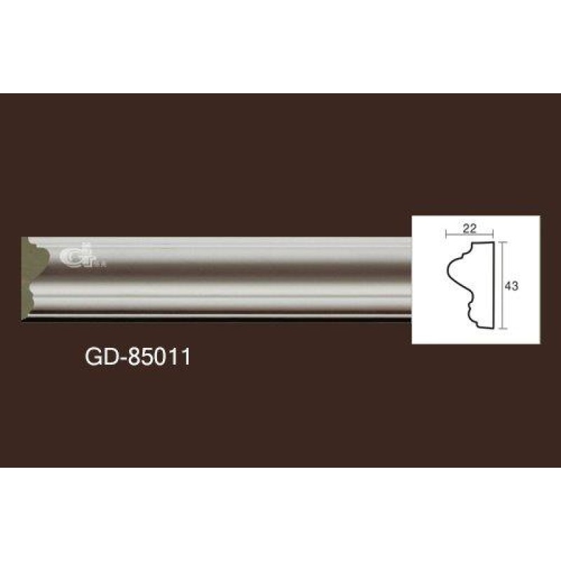 Молдинг без орнамента 85011