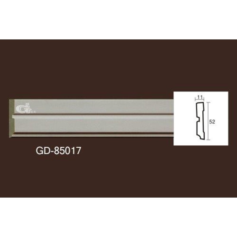 Молдинг без орнамента 85017