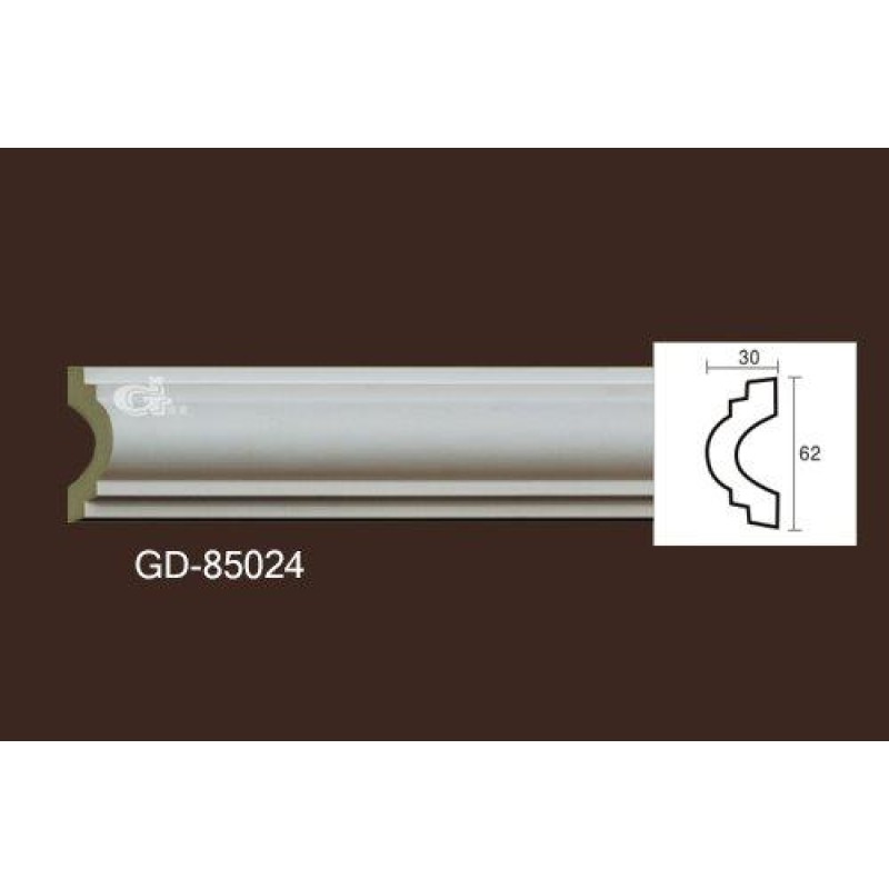 Молдинг без орнамента 85024