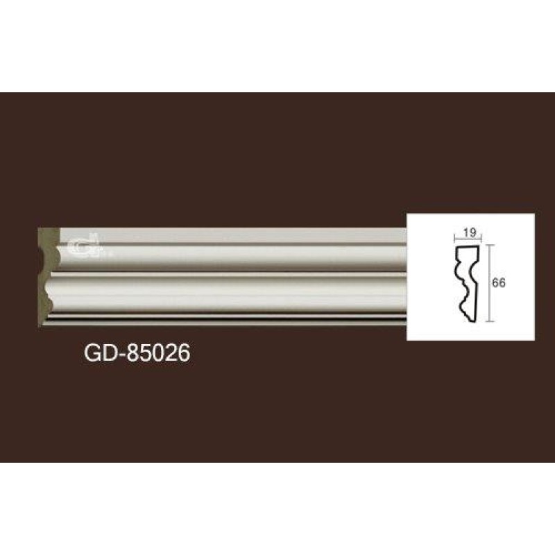Молдинг без орнамента 85026