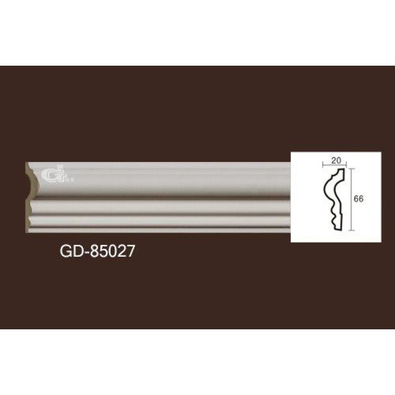 Молдинг без орнамента 85027