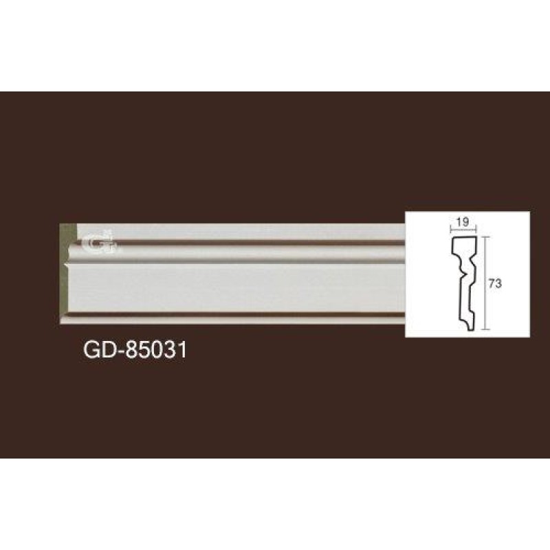 Молдинг без орнамента 85031