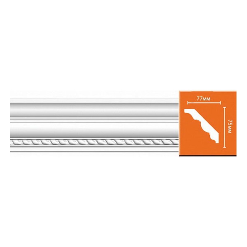 95349 потолочный плинтус с орнаментом DECOMASTER