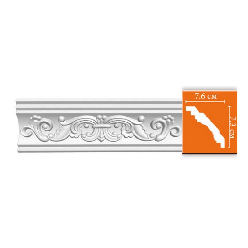 95406 потолочный плинтус с орнаментом DECOMASTER