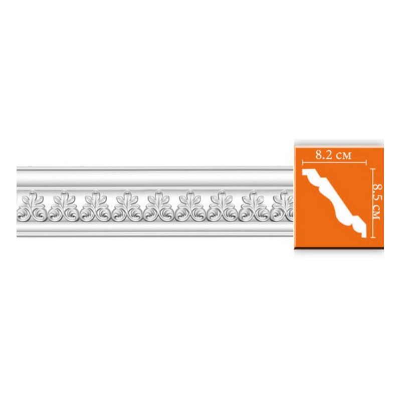 95617 потолочный плинтус с орнаментом DECOMASTER
