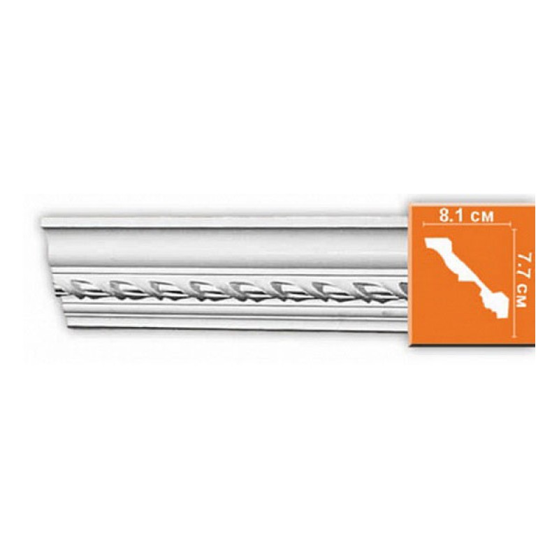 95673 потолочный плинтус с орнаментом DECOMASTER