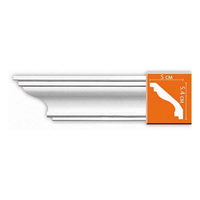 96627/15 FLEXIBLE плинтус DECOMASTER-2 (54х50х2400мм)