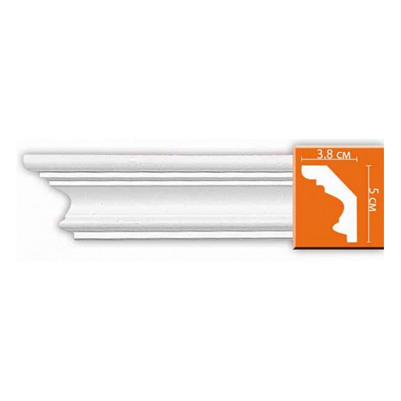 96686/17 FLEXIBLE плинтус DECOMASTER-2 (50х38х2400мм)