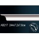 Карниз потолочный гладкий AB217
