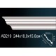 Карниз потолочный гладкий AB219