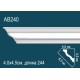 AB240 Плинтус потолочный 