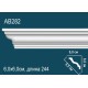 AB282 Плинтус потолочный 