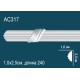 Молдинг из полиуретана AC317