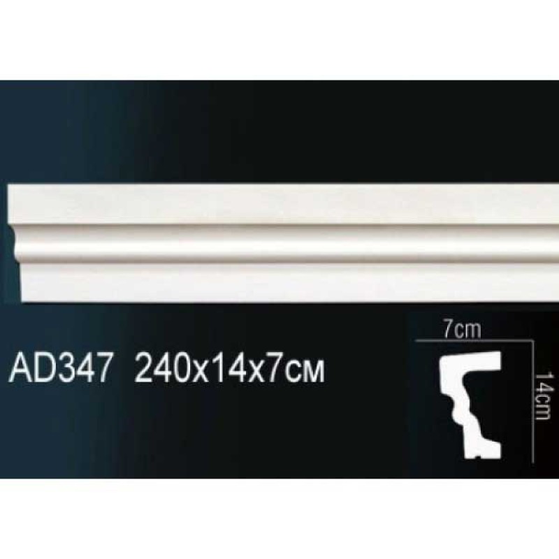Молдинг гладкий AD347
