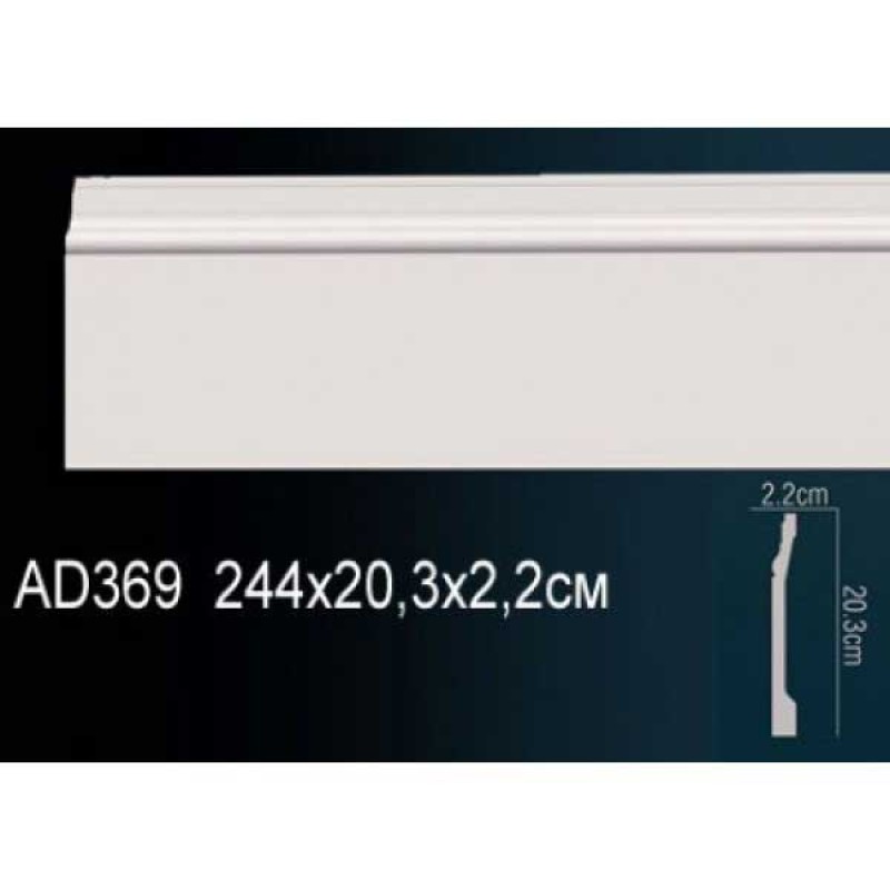Молдинг гладкий AD369