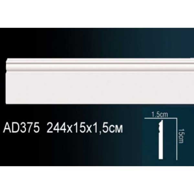 Молдинг гладкий AD375