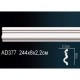 Молдинг гладкий AD377