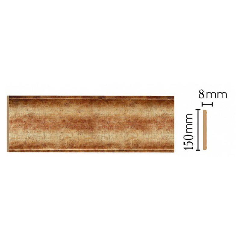 Цветная лепнина панель В15-126