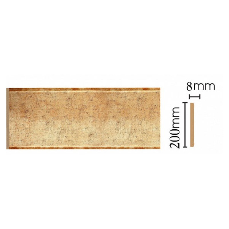 Цветная лепнина панель В20-552