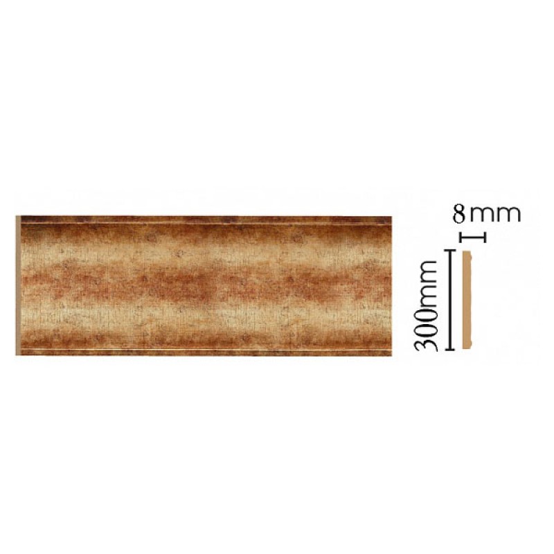 Цветная лепнина панель В30-126
