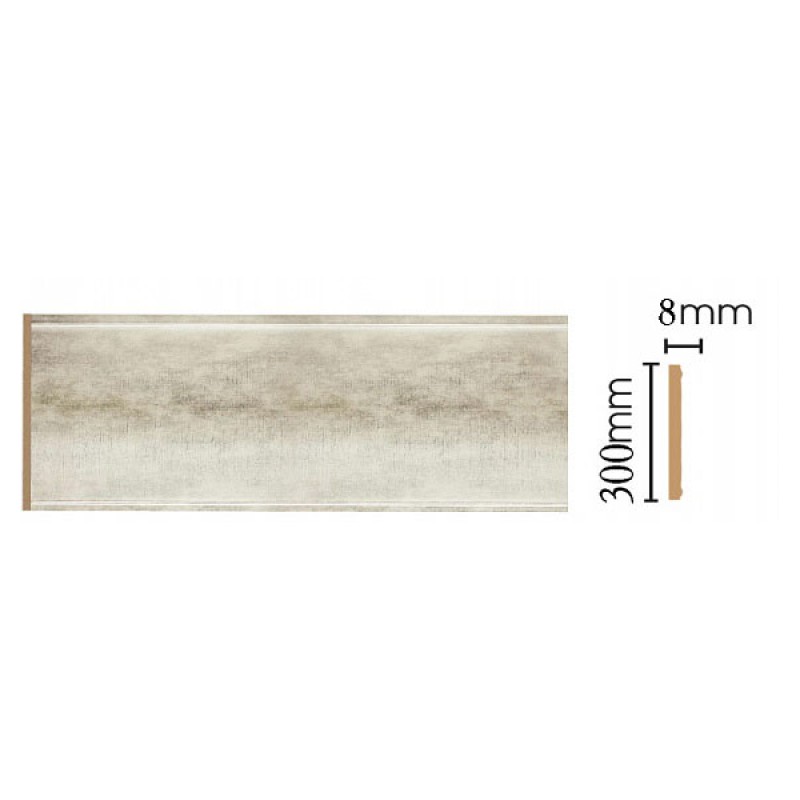 Цветная лепнина панель В30-937