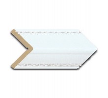 цветная лепнина уголок широкийC1070-WG