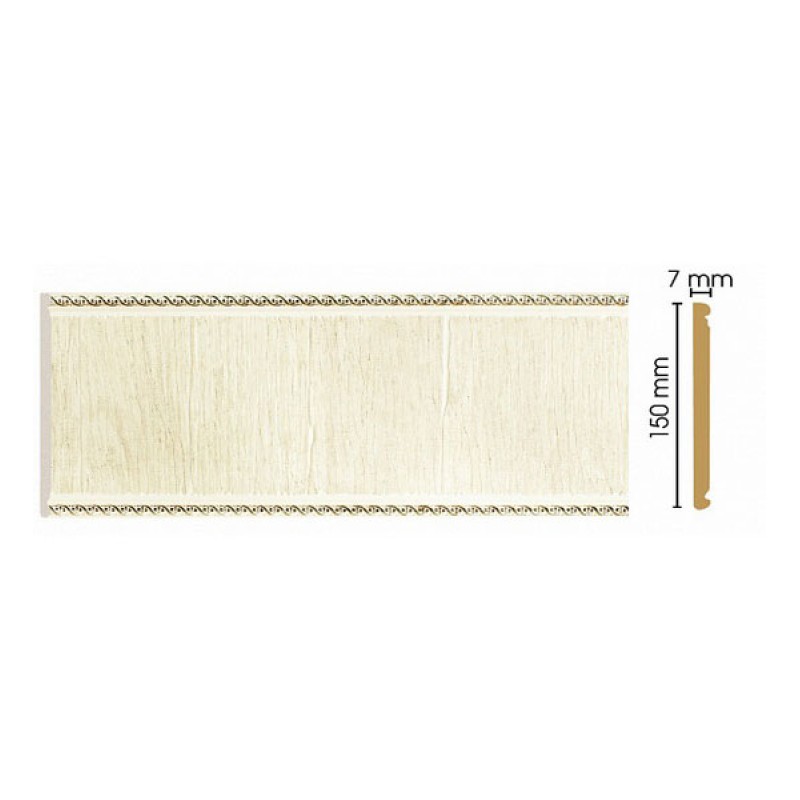 Цветная лепнина панель С15-6