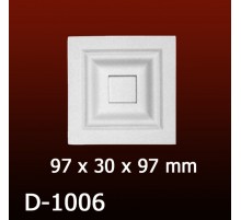 Дверной декор D1006(97*30*97) OptimalDecor